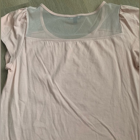 mesh collar top - Picture 2 of 3